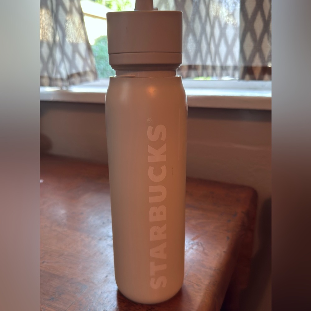 Starbucks Beige Water Bottle